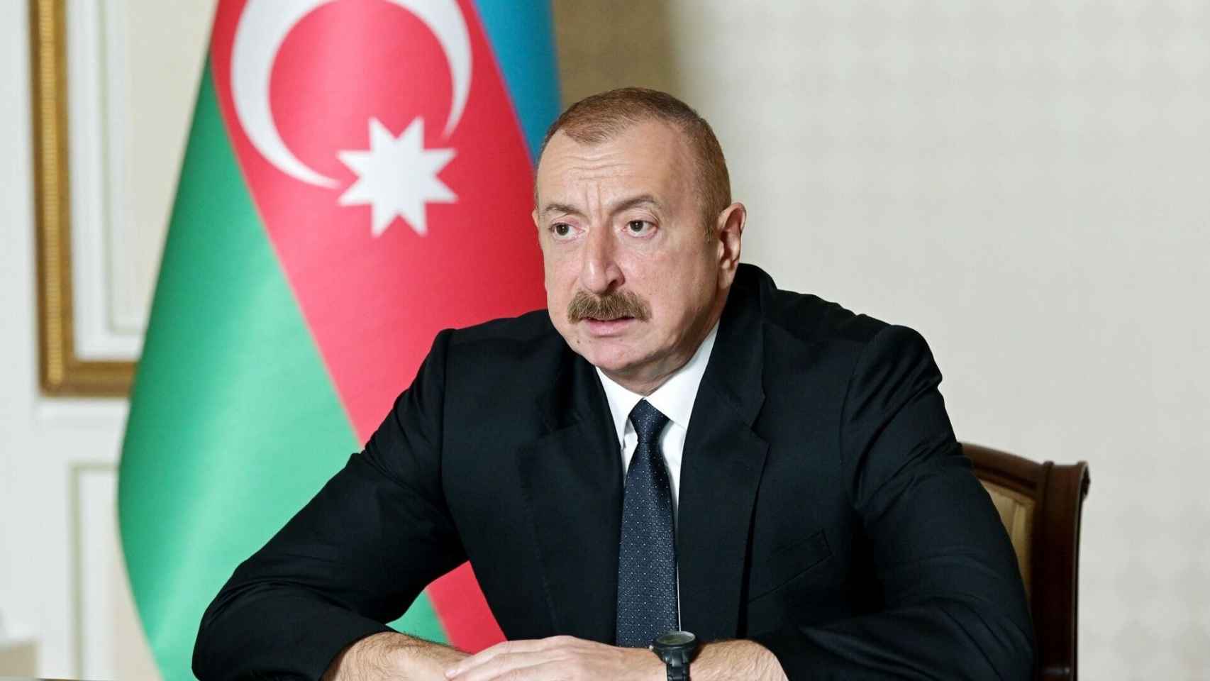 El presidente de Azerbaiyán, Ilham Aliyev