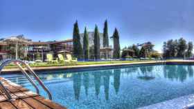 La piscina del hotel Villa Nazules de Almonacid de Toledo. Foto: Rústicas Singulares.