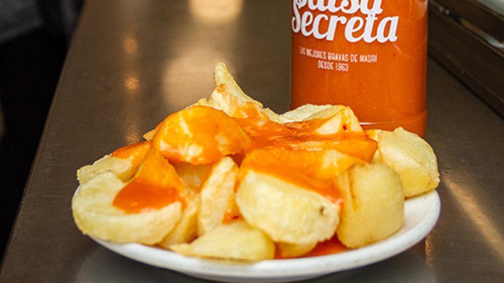 Patatas bravas del Docamar.