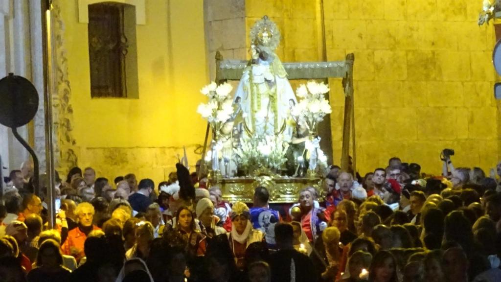 La procesión a Ntra. Sra. de las Virtudes, patrona de Villena.