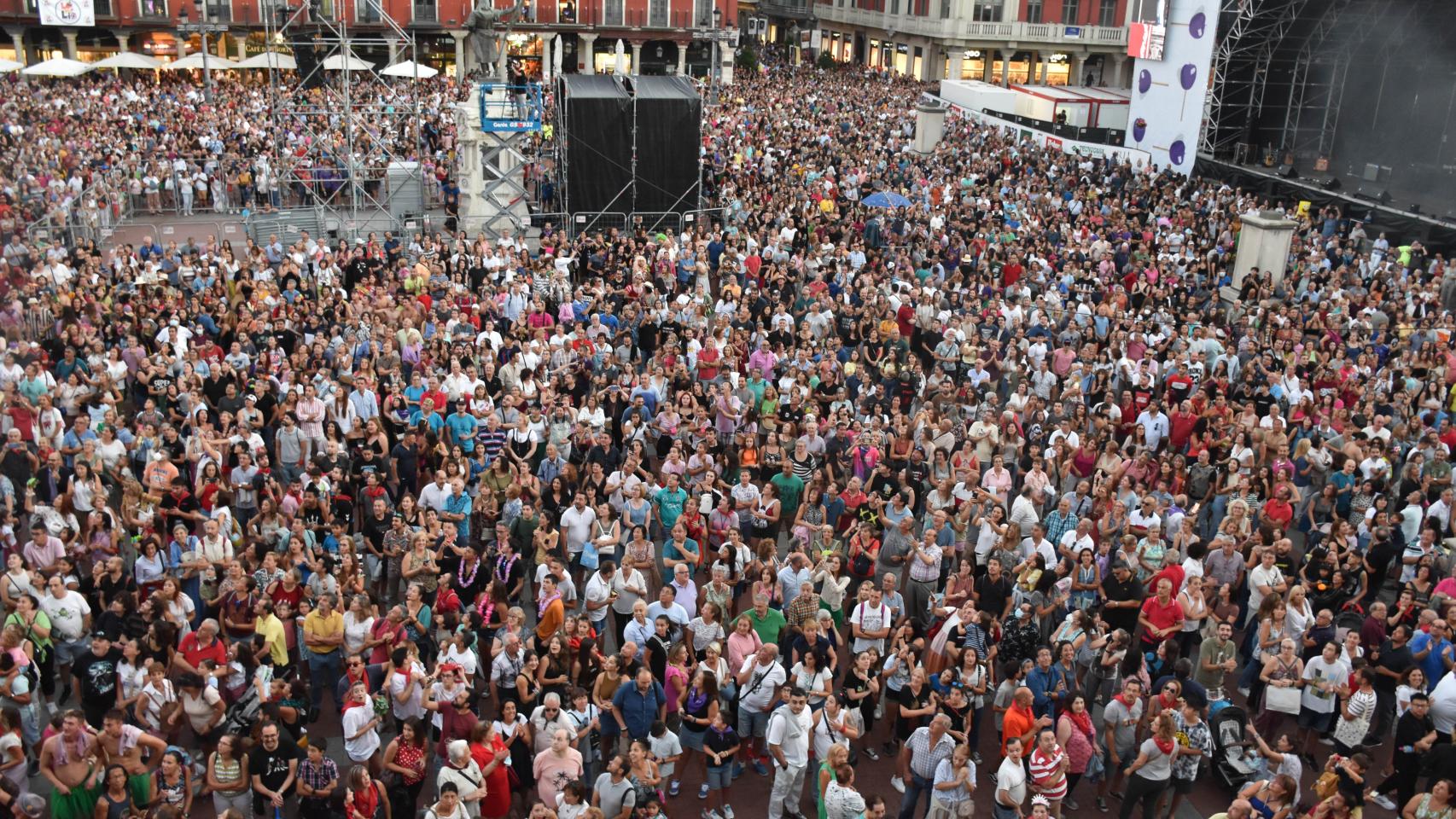 Pregón de fiestas del año 2022 en Valladolid