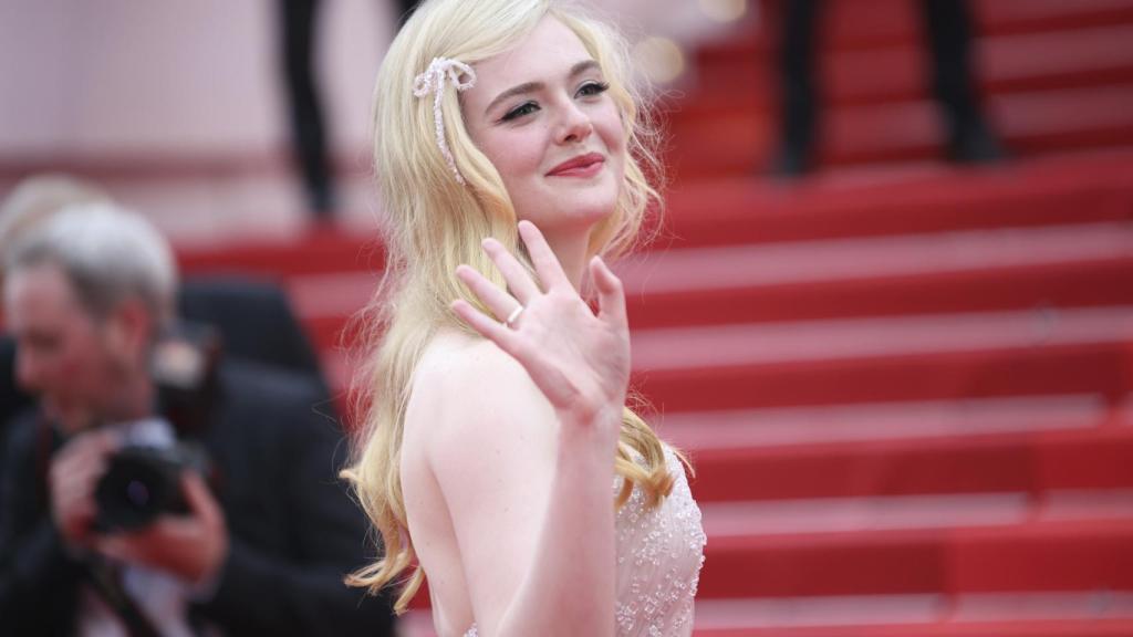 Elle Fanning, en el Festival de Cannes.