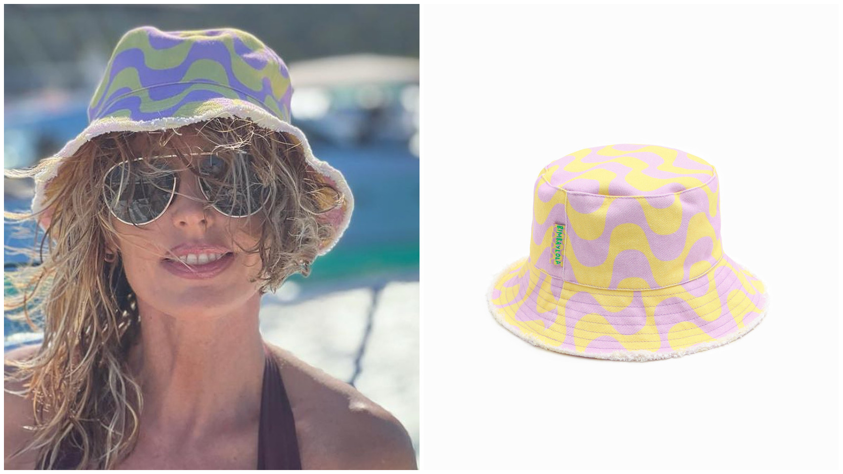 Emma García, en una imagen de sus redes sociales publicada este verano.