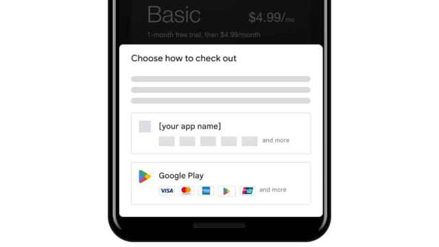 Demostración de pagos alternativos en Google Play