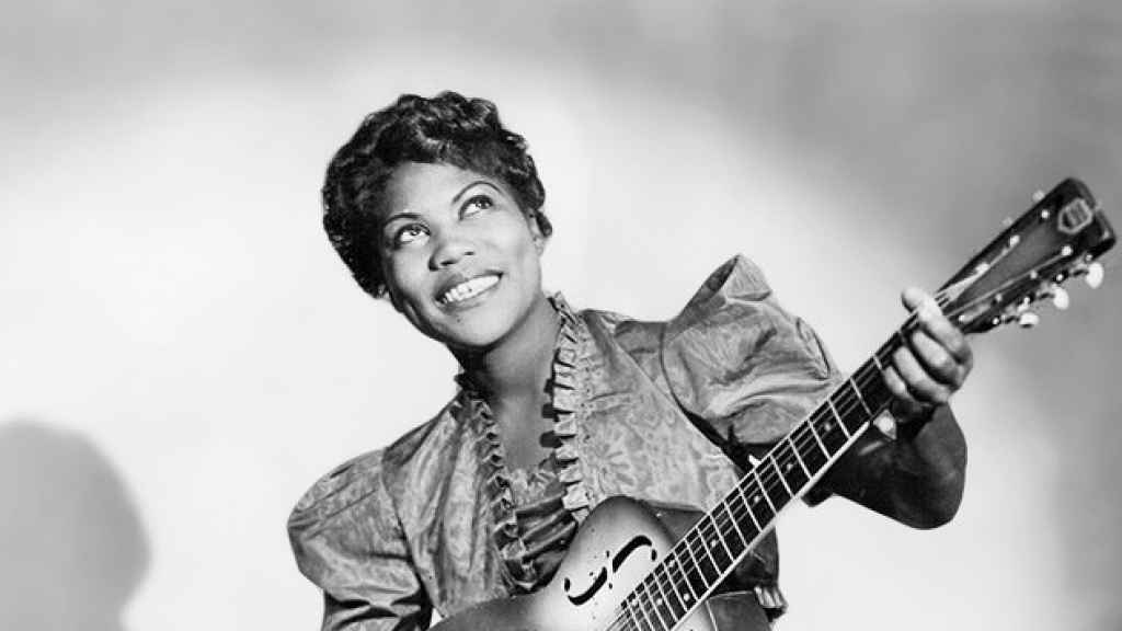 Sister Rosetta Tharpe en una fotografía de 1938.