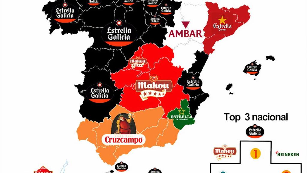 Estrella Galicia se mantiene como la cerveza favorita de España y en 10 de sus comunidades