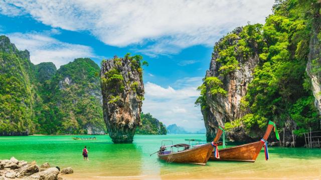 Una playa de Tailandia en imagen de archivo.