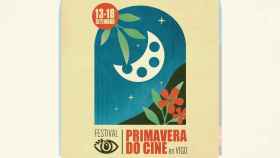 Cartel del Festival Primavera do Cine de Vigo 2022.