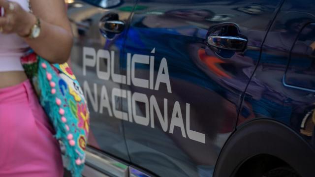 Un coche de la Policía Nacional.