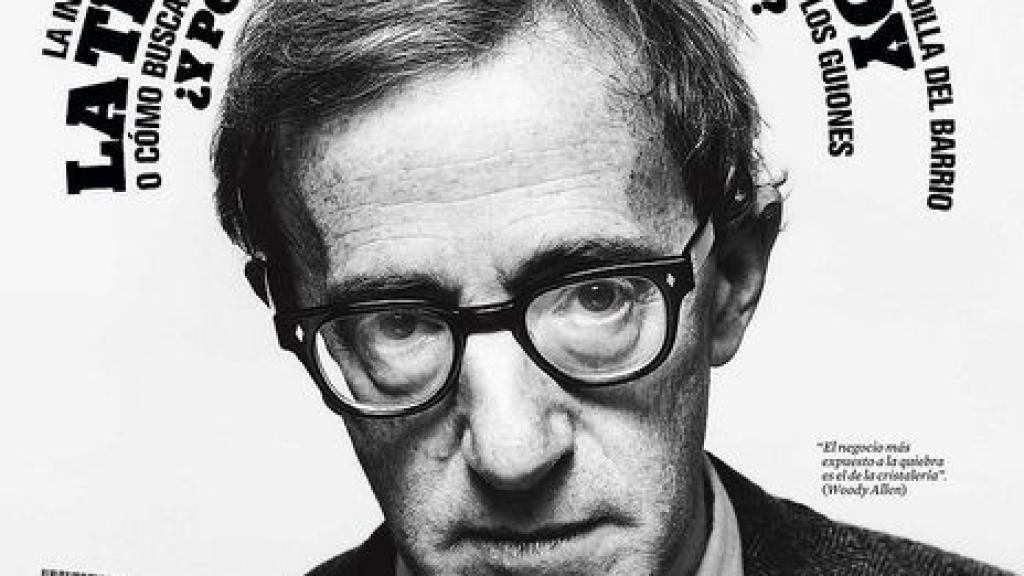 Woody Allen en la portada de 'Esquire' de octubre de 2007.