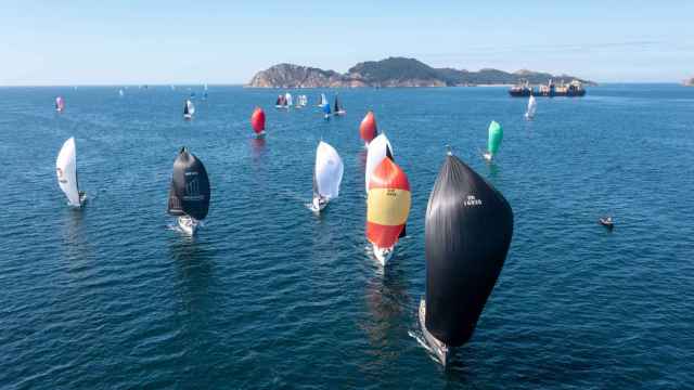 Príncipe de Asturias en Baiona.