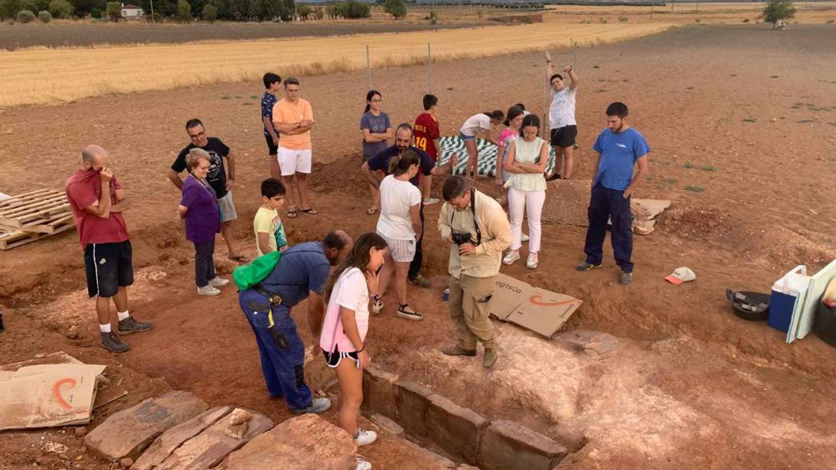 Excavaciones en la localidad ciudadrealeña de Villamayor de Calatrava