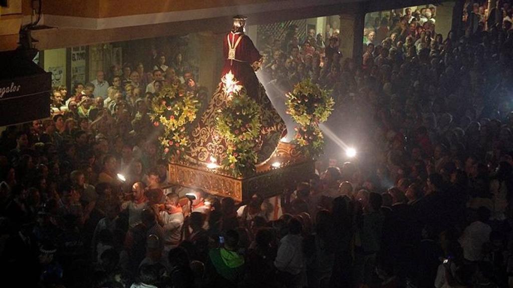 Imagen de archivo de la Bajada de Jesús Nazareno