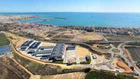 Vista aérea de la planta desaladora de Torrevieja.
