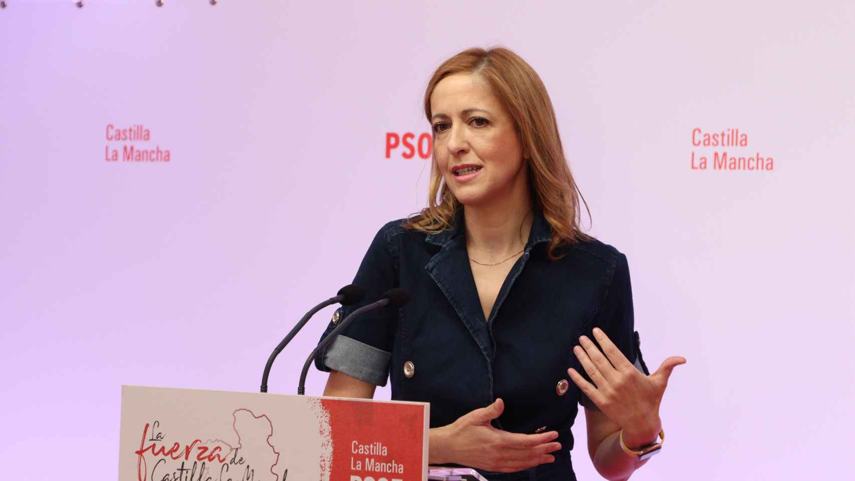 La eurodiputada y portavoz socialista Cristina Maestre.