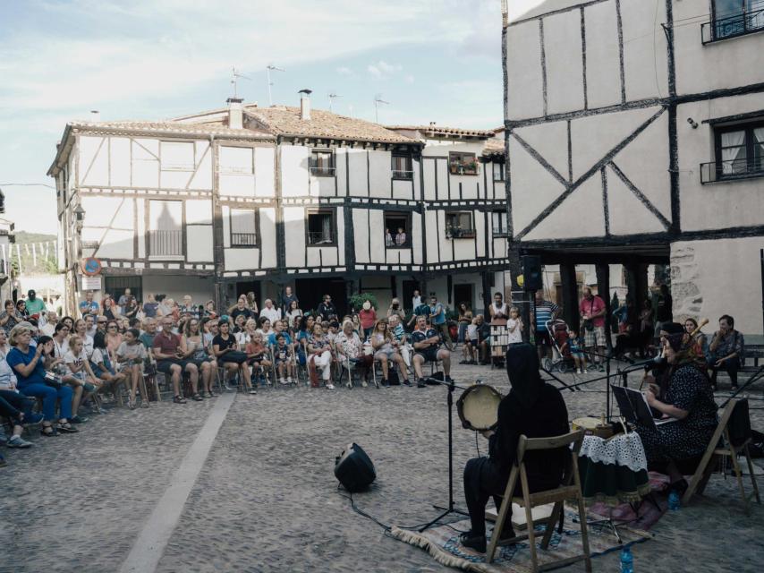 El Festival de Mujeres Creadoras de Castilla y León durante su celebración este fin de semana.