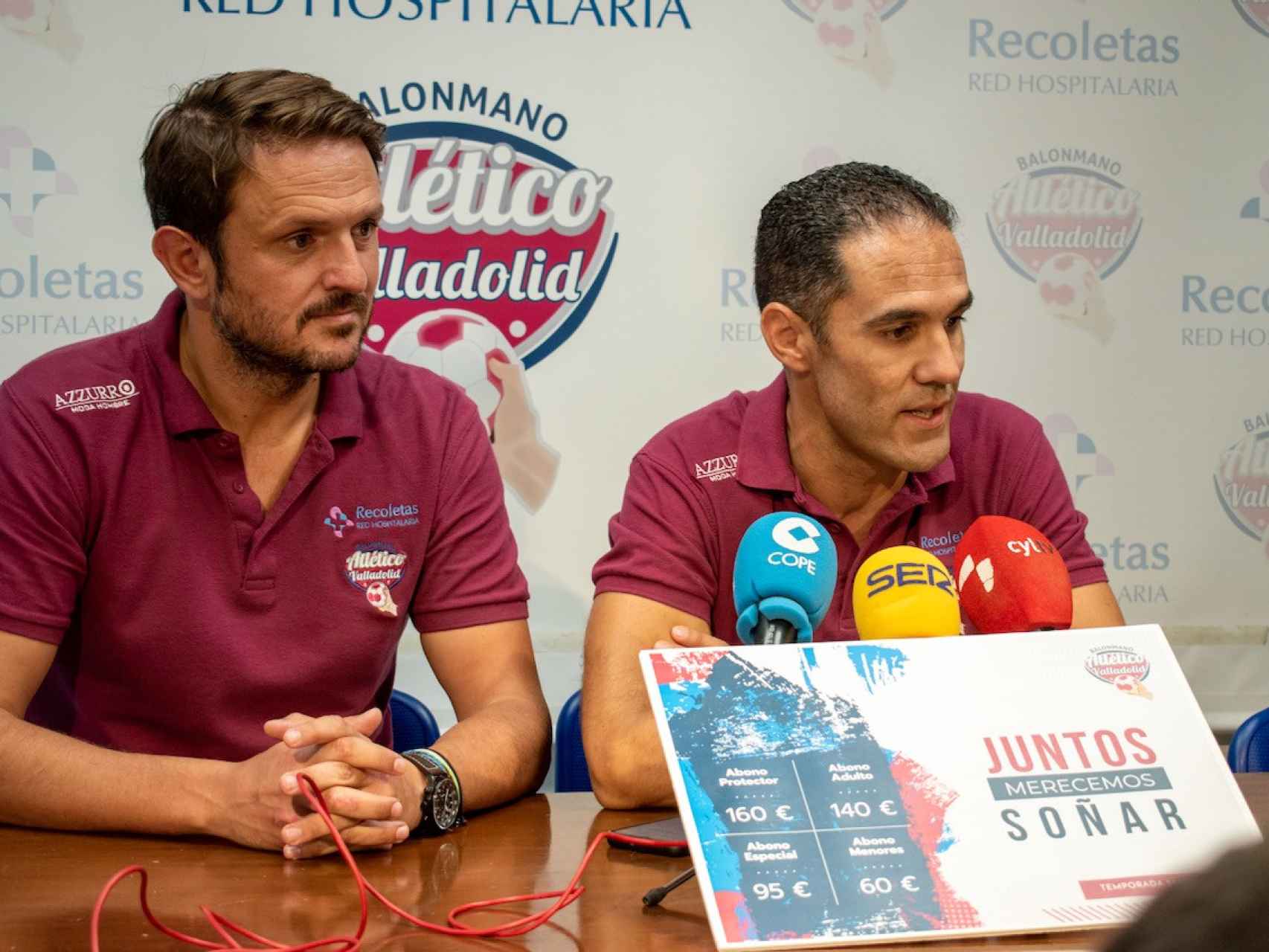 Presentación de la campaña de abonados del Atlético Valladolid para la temporada 2022/2023.