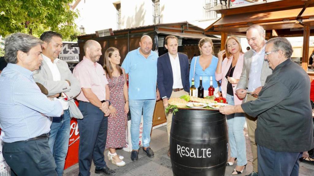 Conrado Íscar disfruta de la Feria de Día de Valladolid