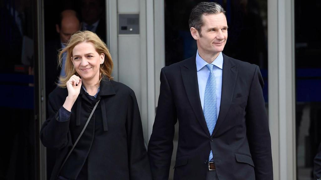 La infanta Cristina e Iñaki Urdangarin, en una imagen de archivo de 2016.