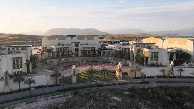 Los estudios cinematográficos de Ciudad de la Luz, en Alicante.