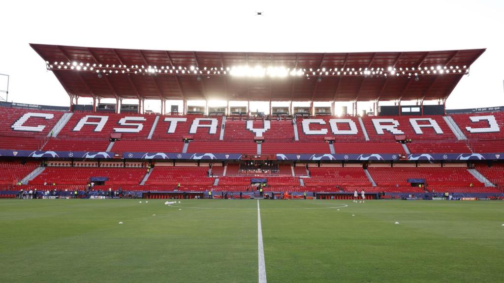 El estadio Sánchez-Pizjuán del Sevilla FC