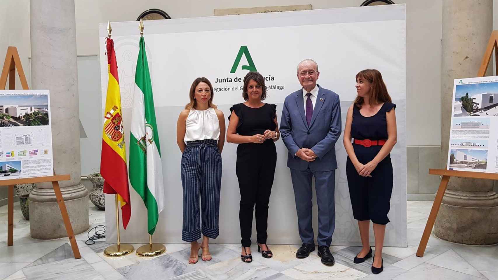 Catalina García Presenta En Málaga El Proyecto Del Nuevo Centro De Salud Y De Alta Resolución De El Palo.