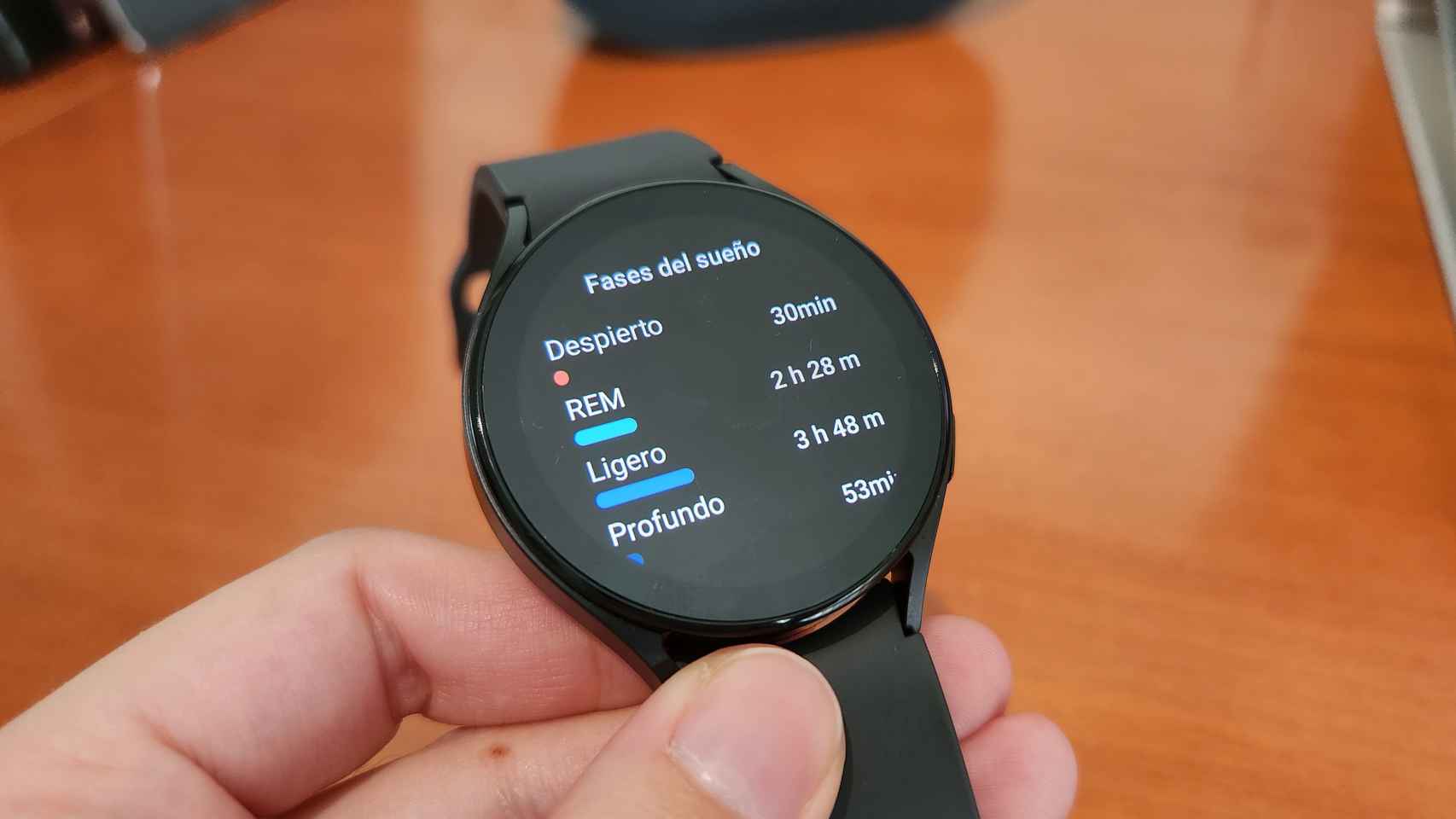 Métricas de suelo en el Samsung Galaxy Watch 5