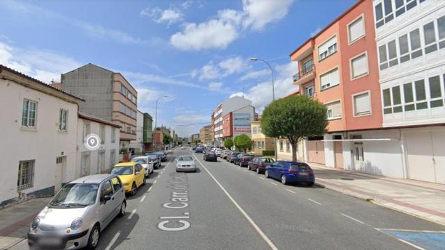 Punto de la carretera de Castilla en el que se produjo el accidente