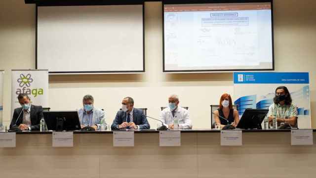 Presentación de la investigación de Afaga en el Hospital Álvaro Cunqueiro.