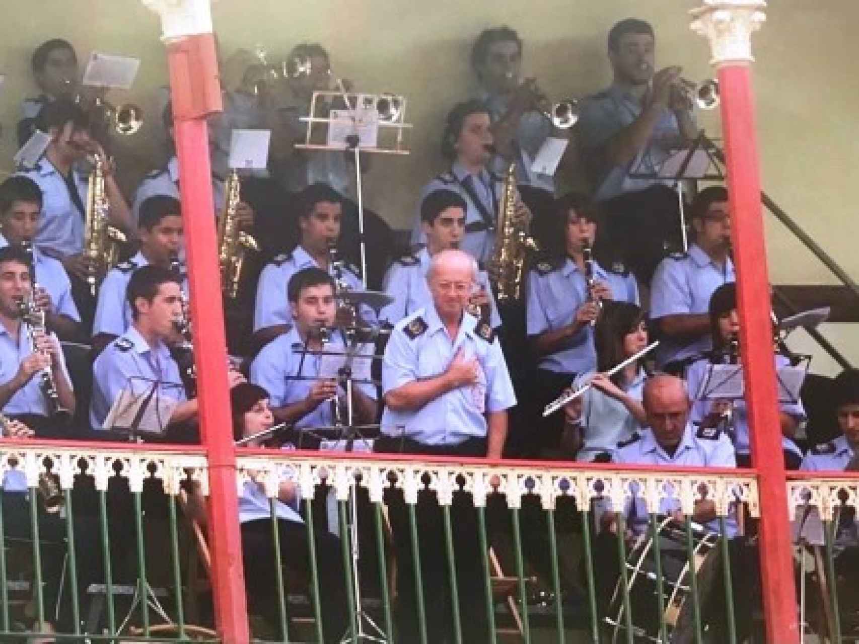 La banda en el coso vallisoletano en los últimos años bajo la dirección del maestro Eugenio Gómez