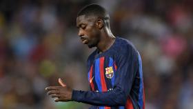 Ousmane Dembélé se lamenta