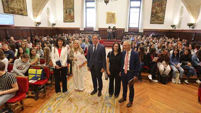 La Universidad de Salamanca recibe a los estudiantes de Erasmus