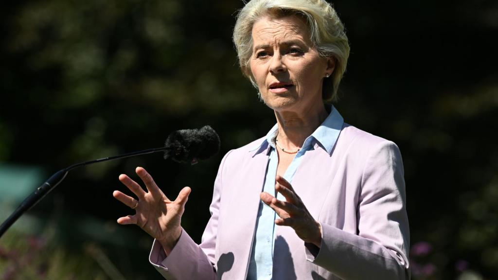 La presidenta de la Comisión Europea, Ursula von der Leyen