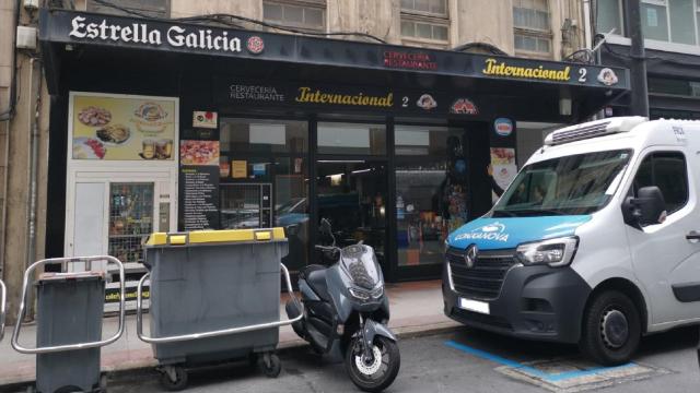 La Cervecería Internacional 2, en la calle Rubine de A Coruña.