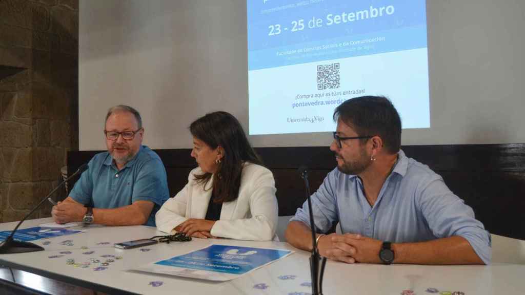 Presentación del evento WordCamp en Pontevedra.