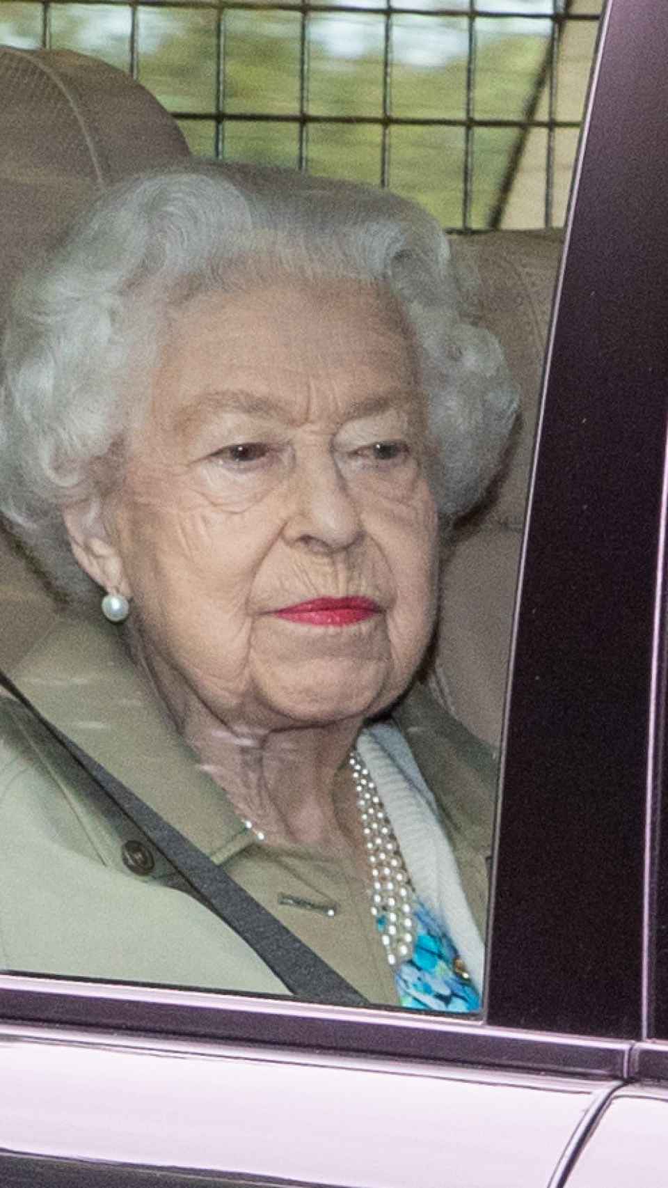 La reina Isabel II en una imagen de archivo llegando a Sandringham.