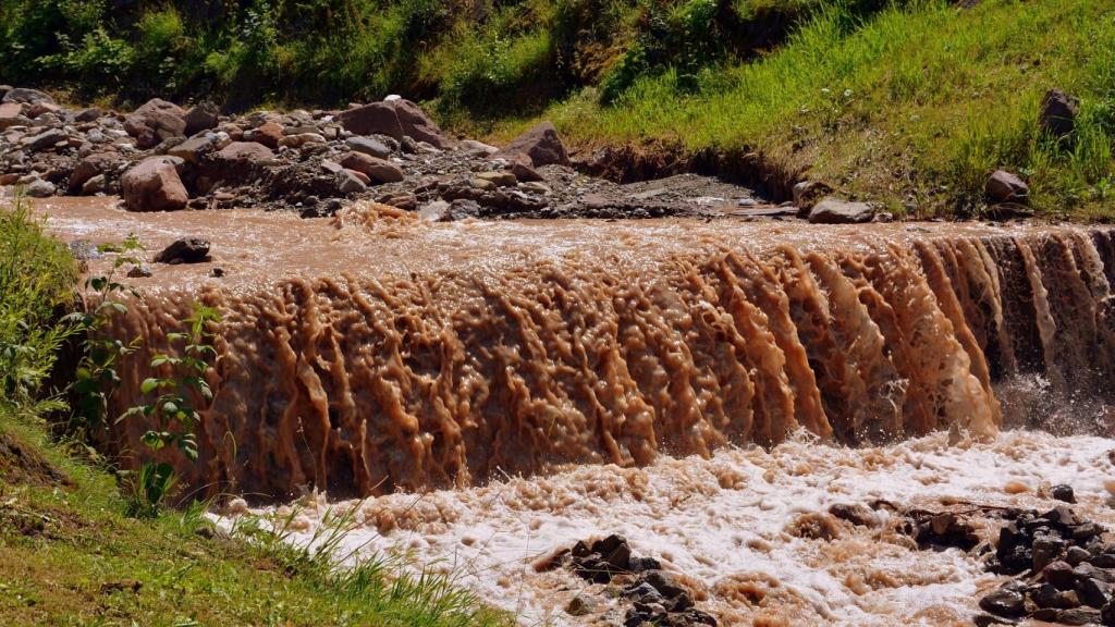 Un río sucio