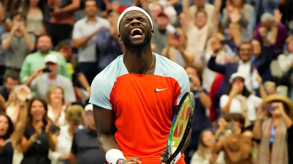 Frances Tiafoe, en el US Open