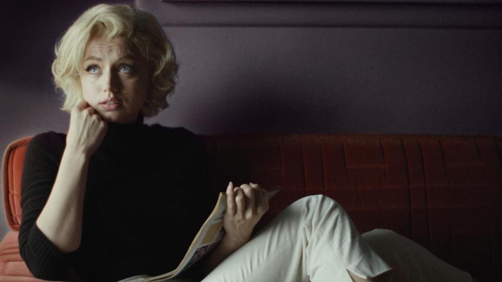 La actriz española Ana de Armas interpreta a Marilyn Monroe en 'Blonde', dirigida por Andrew Dominik