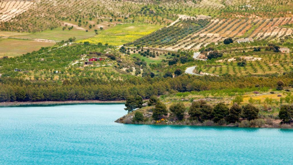 Embalse de Bermejales.