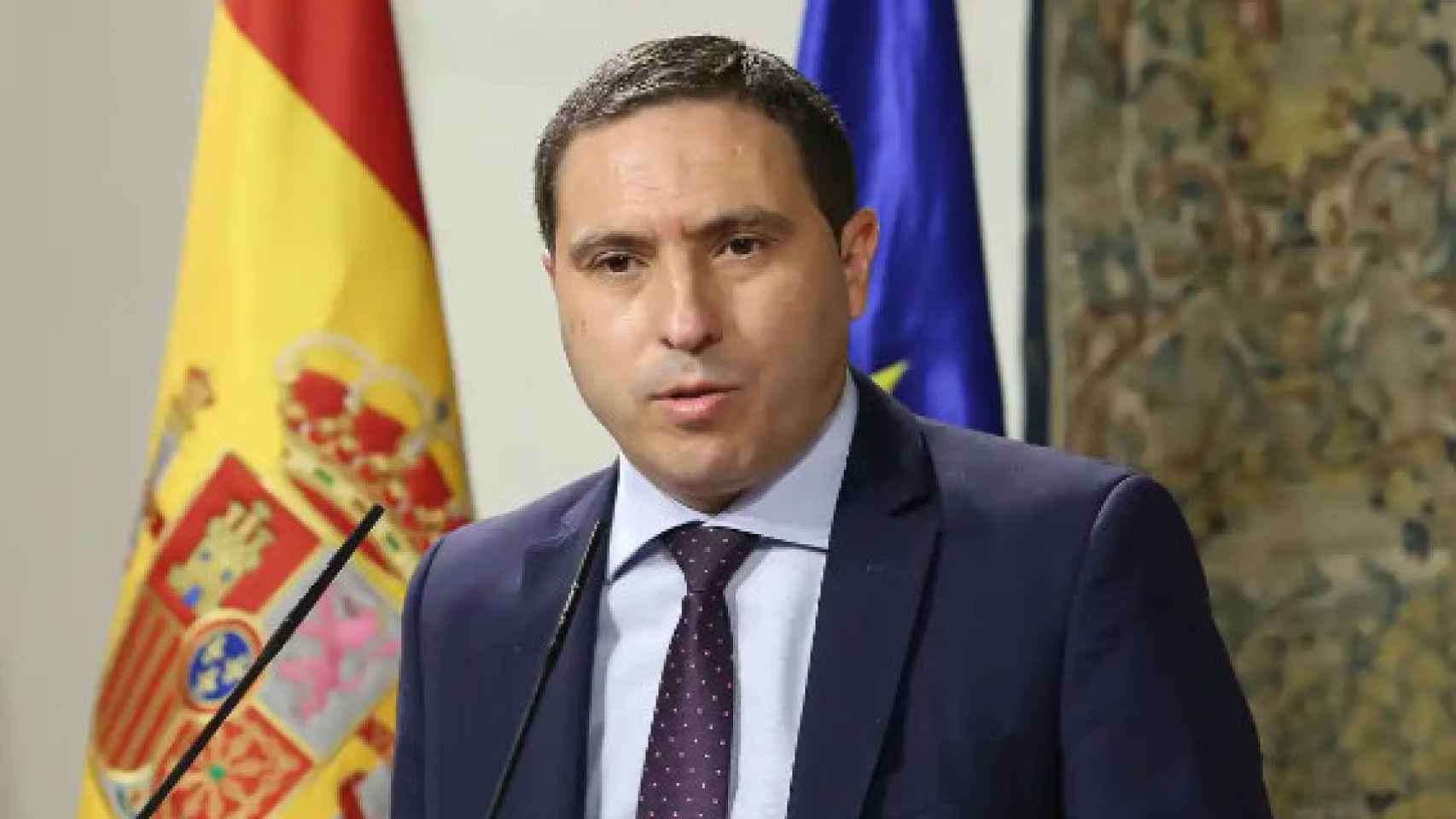 Álvaro Martínez Chana, presidente de la Diputación de Cuenca. Foto: Óscar Huertas.