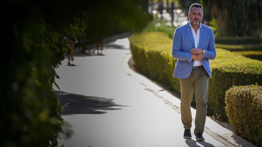 Andrés Reche, presidente de la gestora de Ciudadanos en Andalucía.