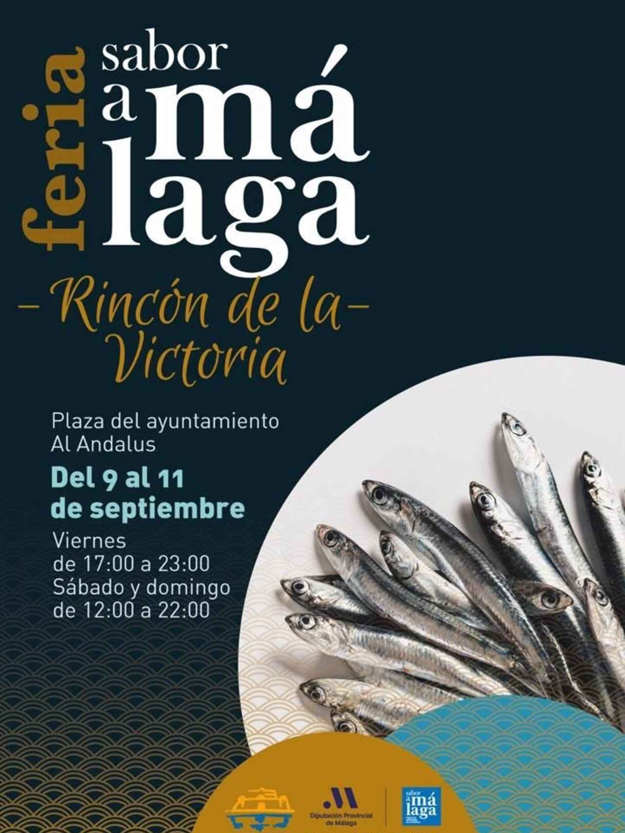 Cartel de la Feria Sabor a Málaga de Rincón de la Victoria.