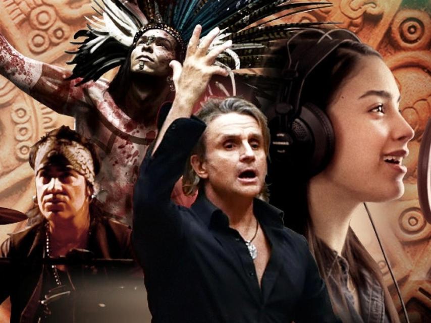 El cartel del documental de Nacho Cano, La creación de Malinche.