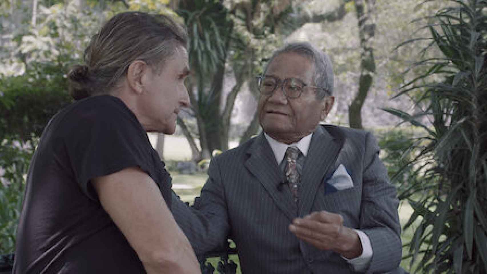 Nacho Cano con Armando Manzanero en su documental.