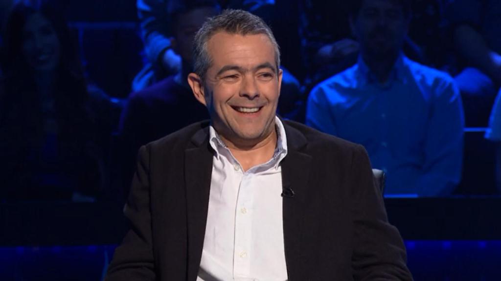 Juan Pedro Gómez, participando en  'Quien quiere ser millonario'.