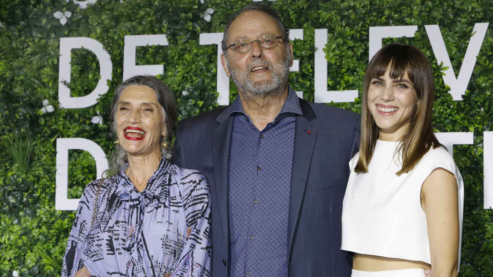 Jean Reno, Ángela Molina y Aura Garrida en el Festival de Montecarlo.