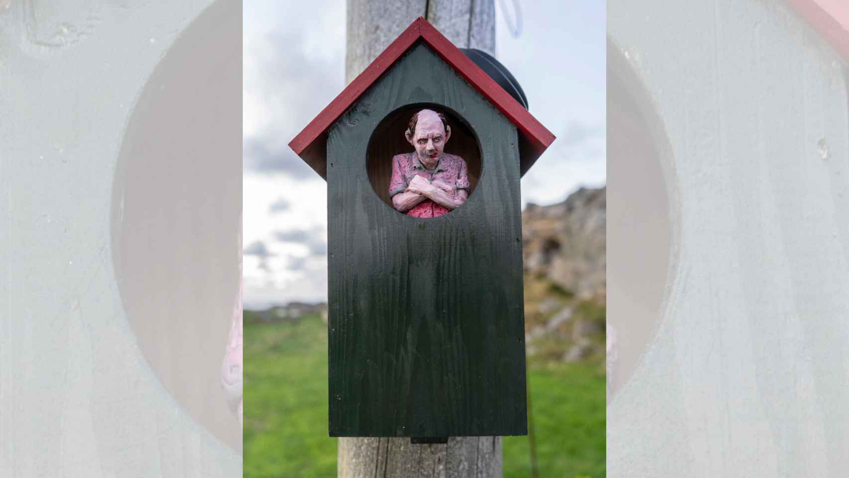 Obra de Isaac Cordal.