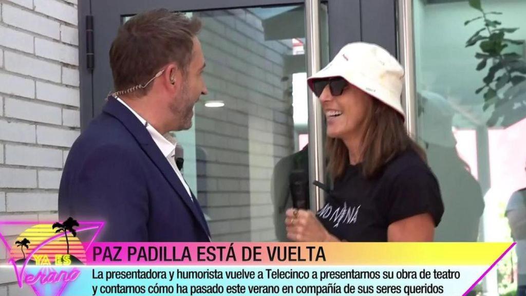 Paz Padilla reaparece en Telecinco tras su despido improcedente: Me dolió no poder despedirme