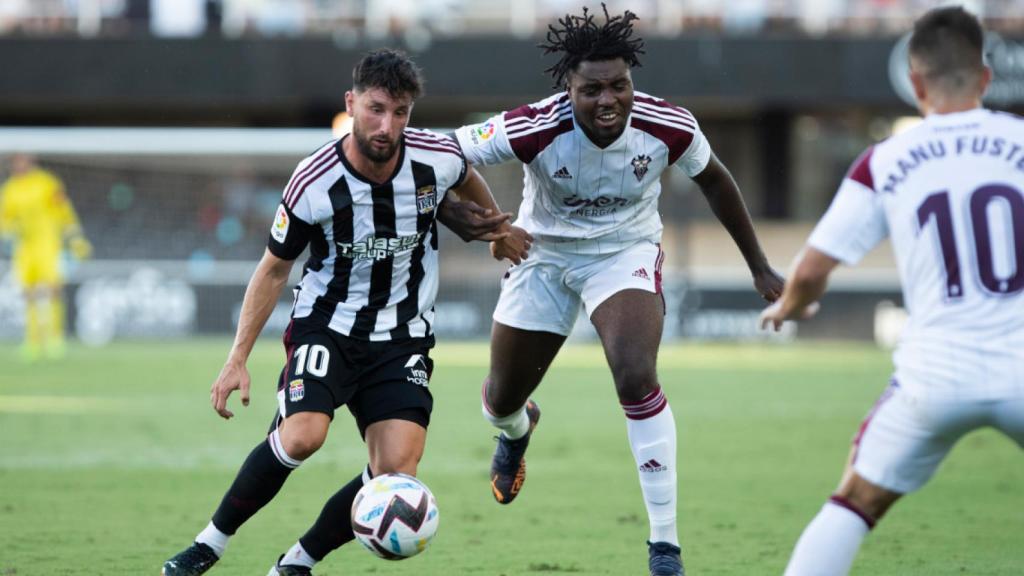 Partido entre el Cartagena y el Albacete. Foto: LaLiga.